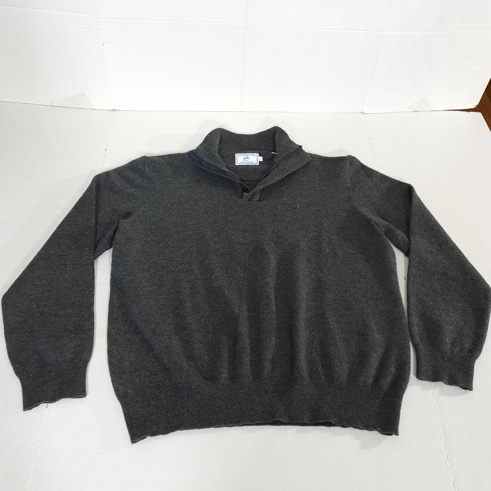Southern Tide Merino Wool Captains 1/4 Zip Sweater